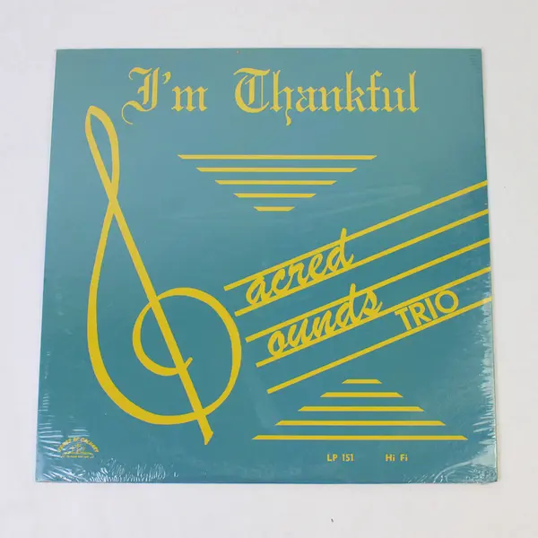 Sacred Sounds Trio  "I'm Thankful" 12" Vinyl Record Sealed