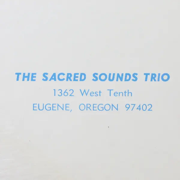 Sacred Sounds Trio  "I'm Thankful" 12" Vinyl Record Sealed