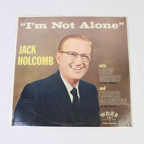 Jack Holcomb I’m Not Alone 12" Vinyl Record Sealed