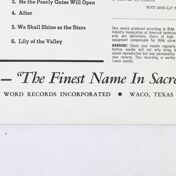 Jack Holcomb I’m Not Alone 12" Vinyl Record Sealed