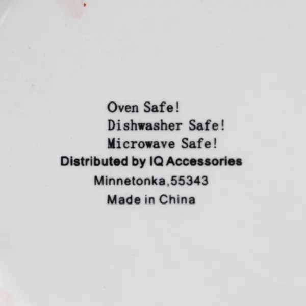 IQ Accessories Red Be Merry Small Round Baking Dish 5.75in