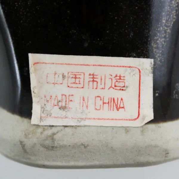 Vintage Brown Glazed Ceramic Owl Figurine 3.5" Tall Collectible