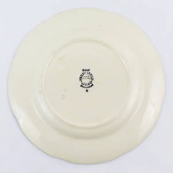 Vintage Franciscan Ware Apple Pattern Ceramic Luncheon Plate 9-5/8"