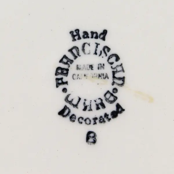 Vintage Franciscan Ware Apple Pattern Ceramic Luncheon Plate 9-5/8"