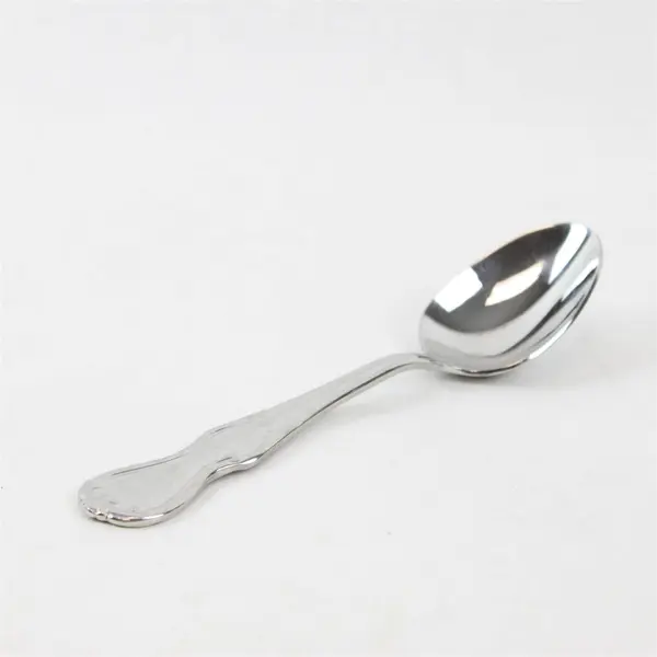 Waterford Flatware Baron's Court Pattern 18/10 SS Oval Soup Spoon 7" Long Good