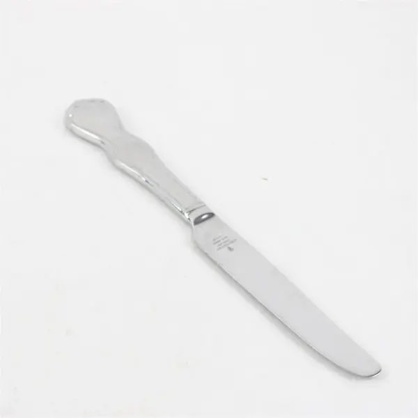 Lot of 6 Waterford Baron's Court Pattern 18/10 SS Dinner Knives 9.75" Long Good