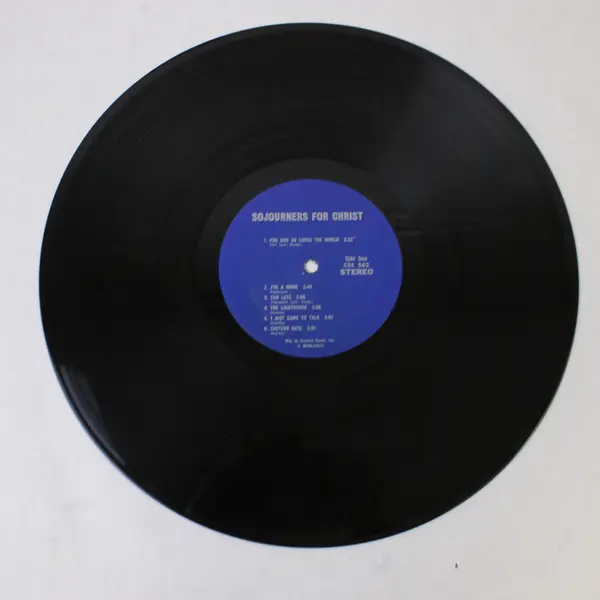 The Sojourners Sojourners for Christ 12" Vinyl Record
