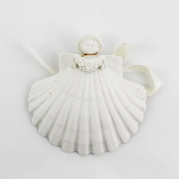 1995 Margaret Furlong 4" Flower Garland  Angel Ornament Retired NIB