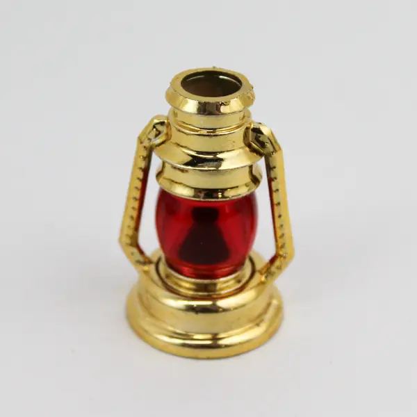 Lot of 53 Vintage Miniature Lantern Light Covers for Christmas Lights Red/Clear