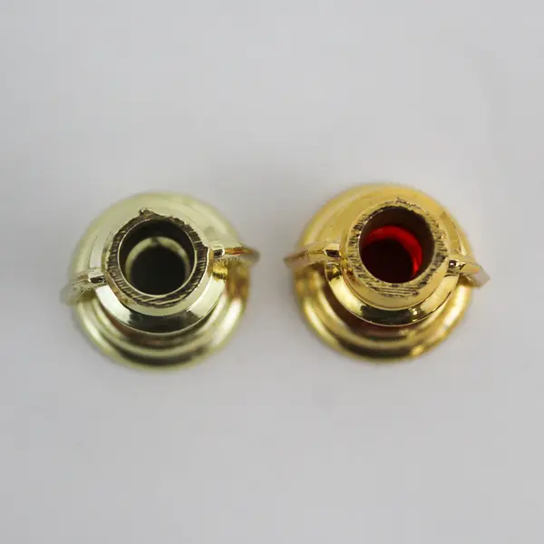 Lot of 53 Vintage Miniature Lantern Light Covers for Christmas Lights Red/Clear