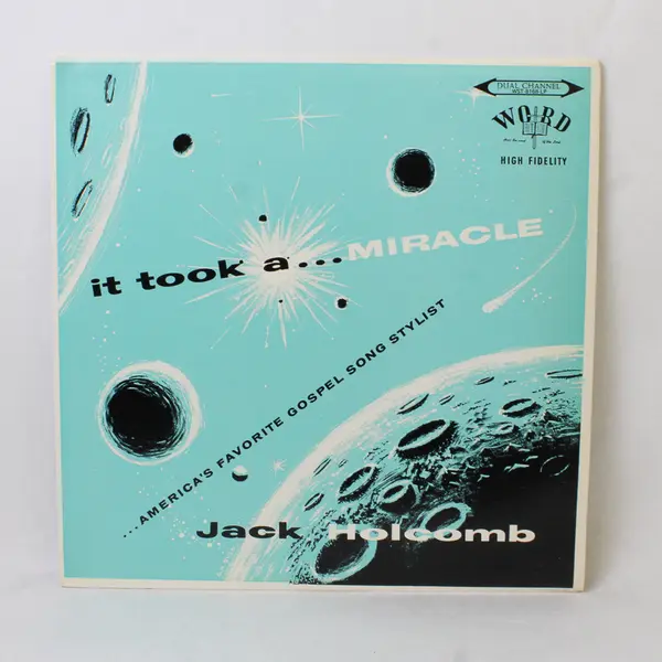 Jack Holcomb It Took A Miracle 12" Vinyl Record