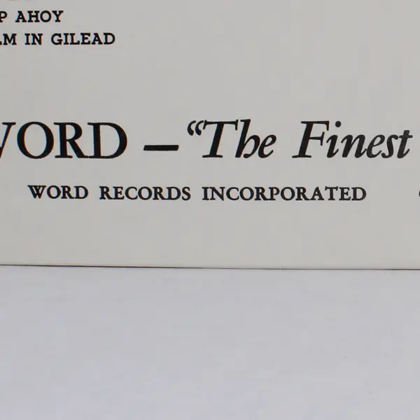 Jack Holcomb It Took A Miracle 12" Vinyl Record