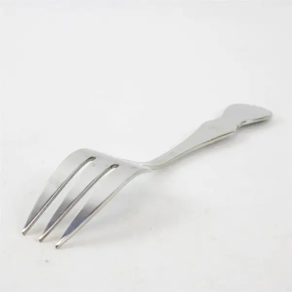 2 Waterford Baron's Court Pattern 18/10 SS Med Cold Meat Serving Forks 9" Rare