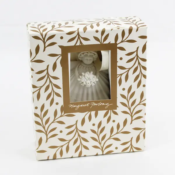 1995 Margaret Furlong 5" L. E. Faith Angel Ornament Flora Angelica W/ Box