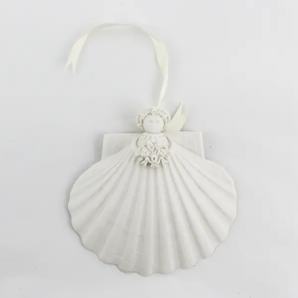 1995 Margaret Furlong 5" L. E. Faith Angel Ornament Flora Angelica W/ Box