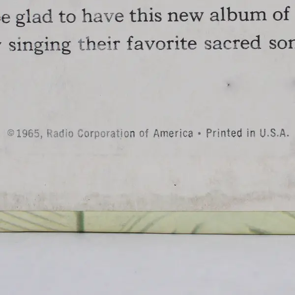 Hank Snow - Gloryland March - 12" Vinyl Record