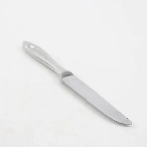 Lot of 5 Yamazaki (Patrick) Flatware Filar Pattern Hollow Dinner Knives 9" Good