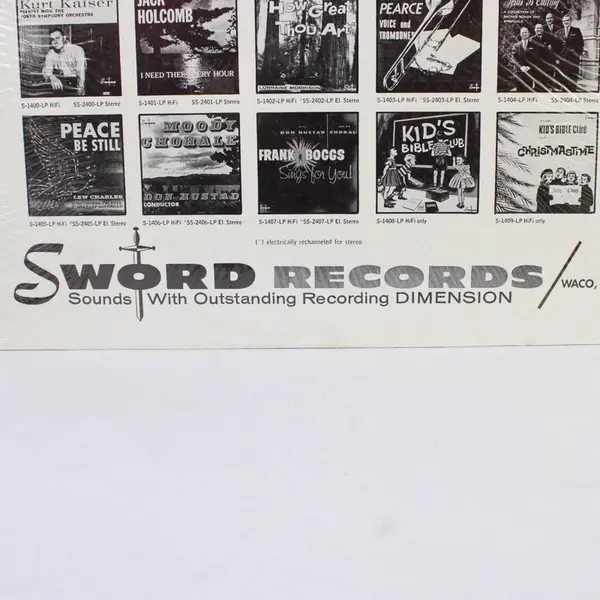 World Vision Quartet "Jesus is Calling" 12" Vinyl Record