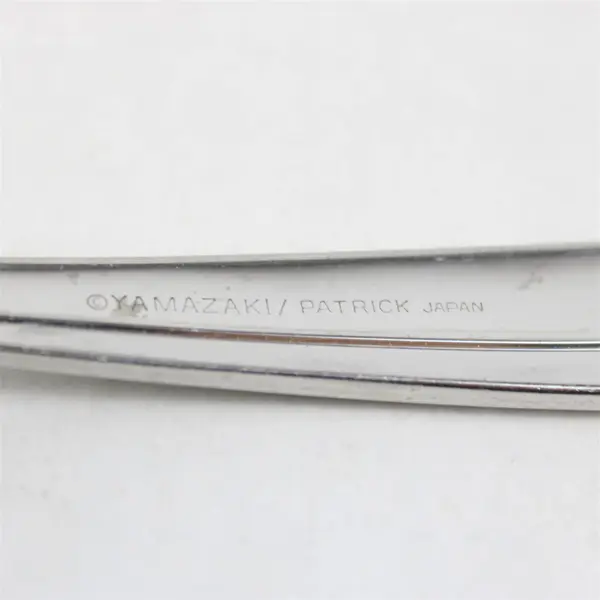 Lot of 4 Yamazaki (Patrick) Flatware Filar Pattern Oval Soup Spoons 7.25" Good