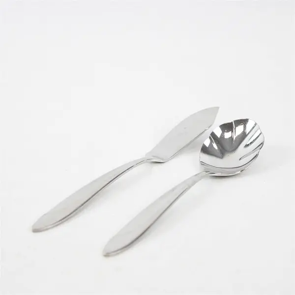 Lot of 3 Yamazaki (Patrick) Filar Pattern 2 Sugar Spoons 1 Butter Knife Rare