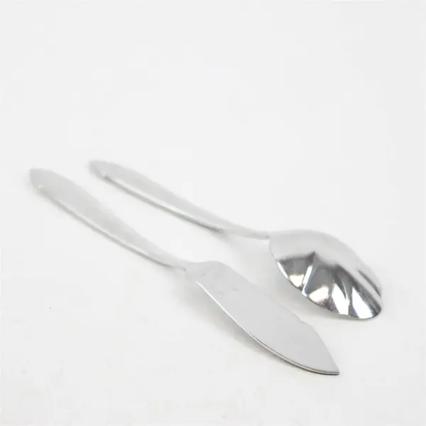 Lot of 3 Yamazaki (Patrick) Filar Pattern 2 Sugar Spoons 1 Butter Knife Rare