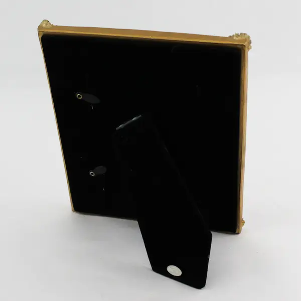 Gold Ornate Floral Design Free-Standing Resin Frame 3.5" x 5"