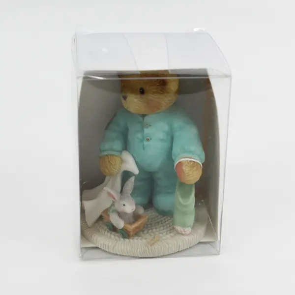 2001 Enesco Priscilla Hillman Cherished Teddies Holiday Gift Set 864307 In Box