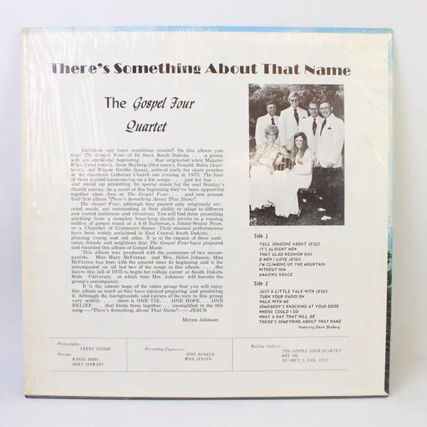 The Gospel Four Quartet "There's Something About That Name" 12" Vinyl Record