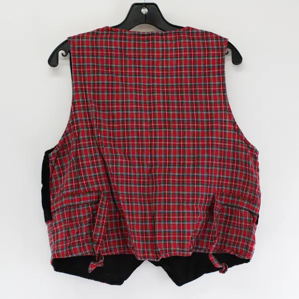 Casey & Max Embroidered Christmas Toy Vest Women's Medium