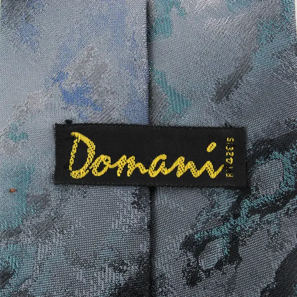 Domani Gray Green and Blue Men's Necktie 59"