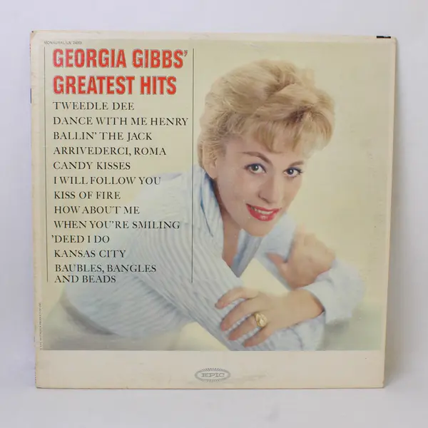 Georgia Gibbs Greatest Hits 12" Vinyl Record