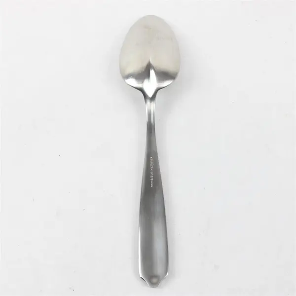 Yamazaki Arrowsmith Pattern (Satin) SS Oval-Shaped Soup Spoon 7.5" VG Rare Item