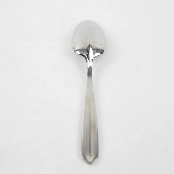 Yamazaki Flatware Arrowsmith Pattern (Glossy) SS Teaspoon 5.5" VG Rare HTF Item