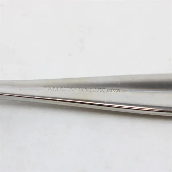 Yamazaki Flatware Arrowsmith Pattern (Glossy) SS Teaspoon 5.5" VG Rare HTF Item