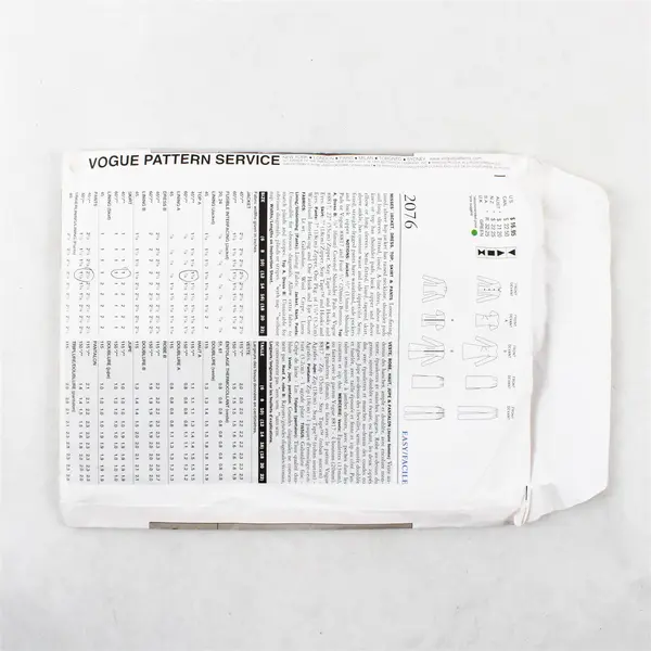 Vintage Vogue Wardrobe Sewing Pattern 2076 - Jacket, Dress, Top, Skirt, Pants