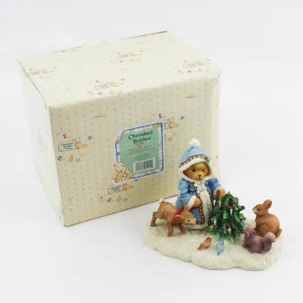 Cherished Teddies By Enesco "Feel The Peace... Joy... Love" 1996 Olga 182966