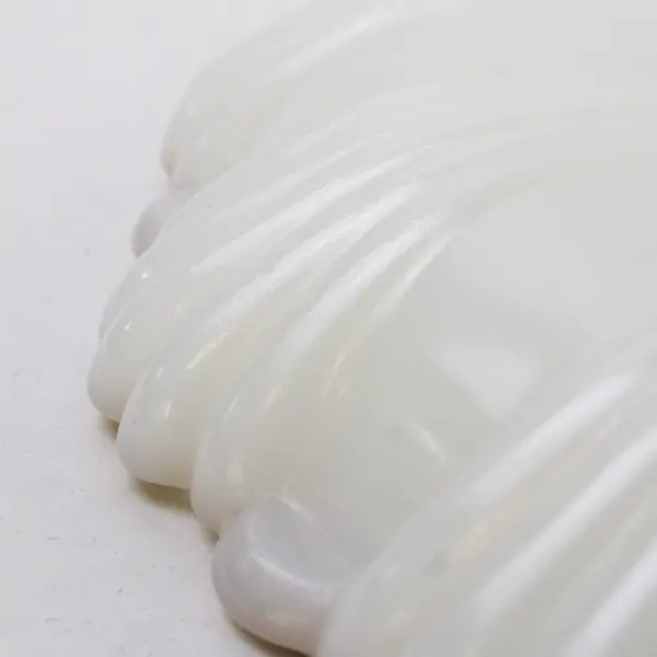 Vintage Anchor Hocking Fire King Gold Trim Milk Glass Divided Relish Tray