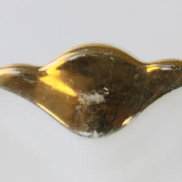 Vintage Anchor Hocking Fire King Gold Trim Milk Glass Divided Relish Tray