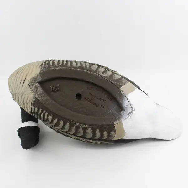 Vtg Yesterdays Decoy 23" Long  9.5" Tall Hand Painted Goose Decoy Curved Neck