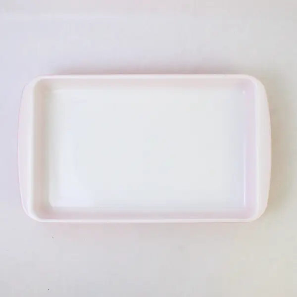 Vintage Pyrex 232 Pink 2 Quart Rectangular Casserole Baking Dish FLAWED