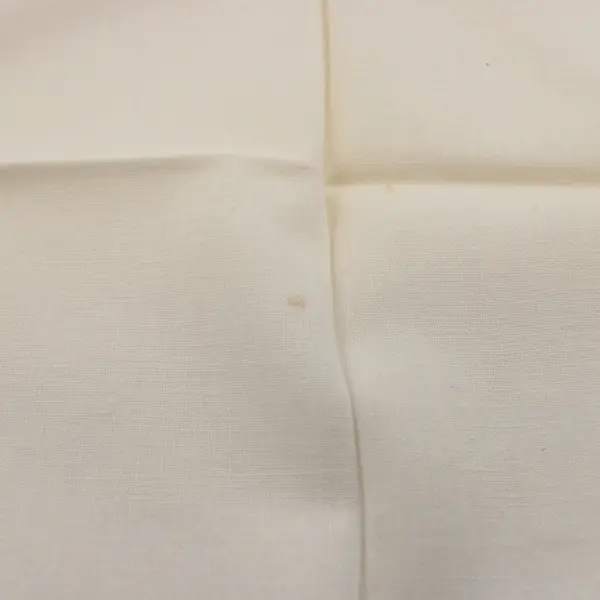 Set of 4 Vintage White Linen Napkins Cutwork Crocheted Lace