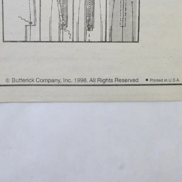 Vtg Vogue De La Renta 2094 Jacket Shirt & Pants Cut Sewing Pattern Size 8 10 12