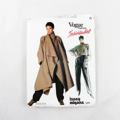 Vintage Vogue Individualist Pattern 1476 Issey Miyake Sewing Pattern Size-12
