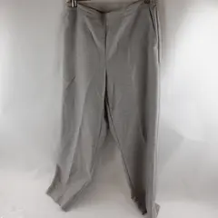 Alfred Dunner Light Gray Pull-On Dress Pants Women's Size 12
