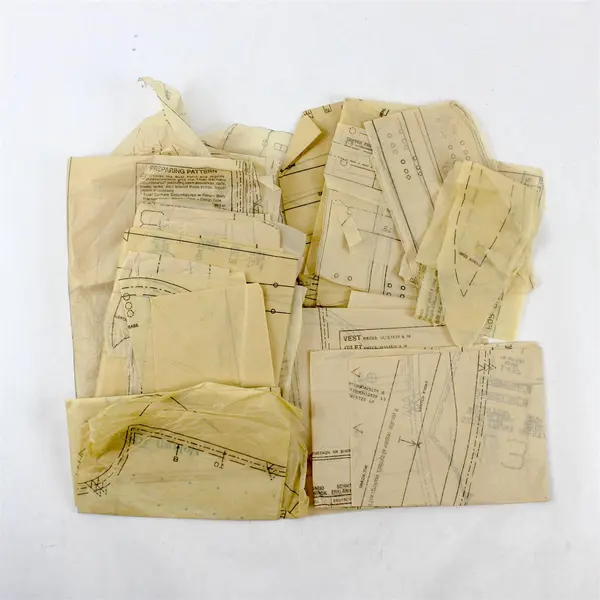 Vintage Vogue 1437 Jacket Vest Pants Skirt Cut Sewing Pattern Size 8 10 12