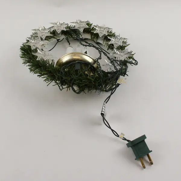 Kurt Adler Santa's World Electrified Treetop Candles & Stars Vintage