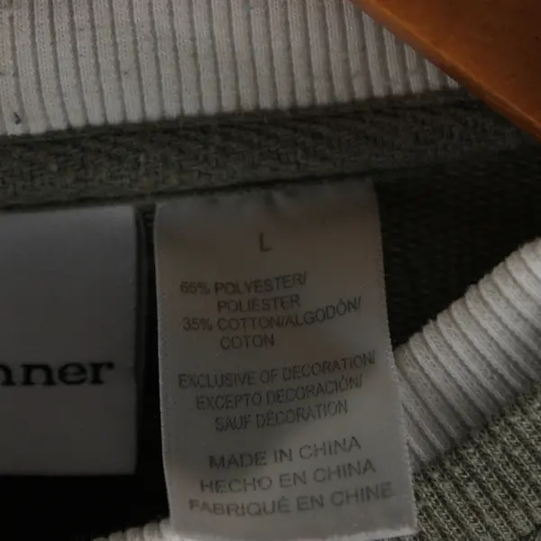 Alfred Dunner Floral Embroidered Green Crew Neck Sweatshirt Women's Large