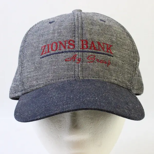 Zions Bank Ag Group Gray Men's Baseball Cap One Size