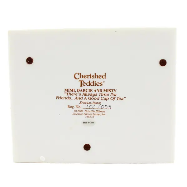 Cherished Teddies By Enesco 2000 "There's Always Time For Friends... " 786578