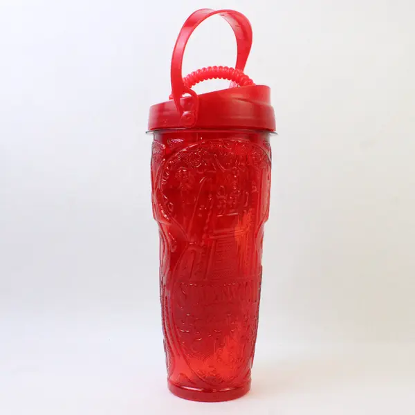 Silverwood Theme Park Idaho Red Plastic Souvenir Cup